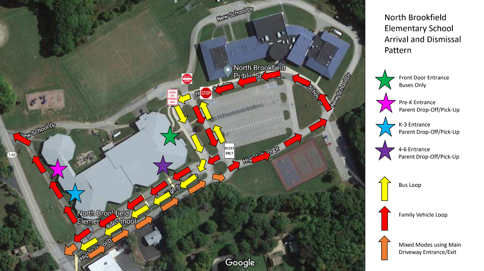 NBES Transportaion Map