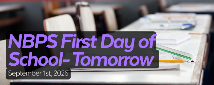 NBPS First Day