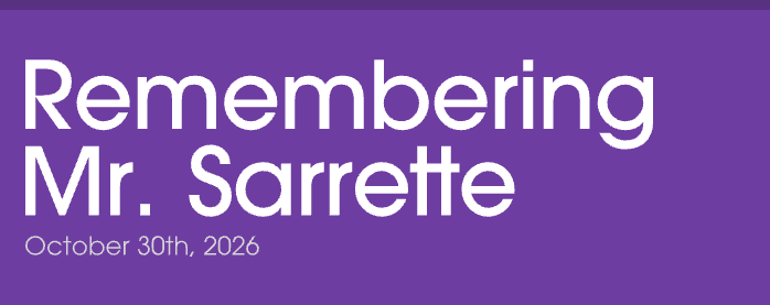 Remembering Mr Sarrette